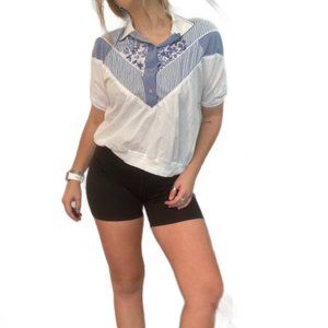 VINTAGE 80s STYLE BLOUSE